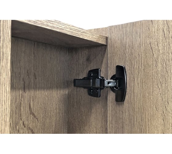 Зеркало-шкаф Comforty "Кёльн-75" дуб темный 00004149061