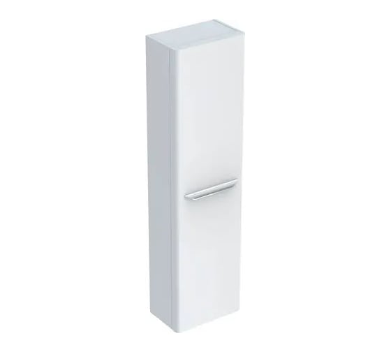 Высокий шкафчик GEBERIT Y824000000 myDay 400x1500x250 мм, белый глянец 00000045424