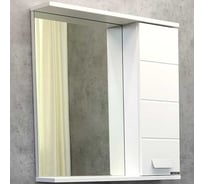 Зеркало-шкаф Comforty "Модена М-60" белый матовый 00-00001639
