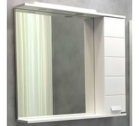 Зеркало-шкаф Comforty "Модена М-90" белый матовый 00-00001641