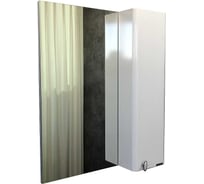 Зеркало-шкаф Comforty "Неаполь-65" белый глянец 00004148728