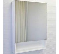 Зеркало-шкаф Comforty "Никосия-60" белый глянец 00-00011199