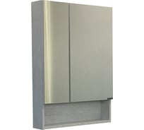 Зеркало-шкаф Comforty "Никосия-60" дуб белый 00004138878