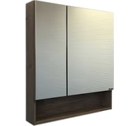 Зеркало-шкаф Comforty "Никосия-70" дуб темный 00-00008851