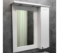 Зеркало-шкаф Comforty "Палермо-80" белый глянец 00004139246