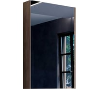 Зеркало-шкаф Comforty "Порто-50" дуб темно-коричневый 00-00009323