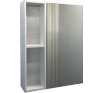 Зеркало-шкаф Comforty "Прага-60" дуб белый 00004147599