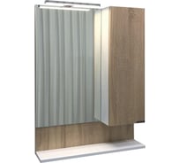 Зеркало-шкаф Comforty "Рига-60" дуб сонома 00004142211