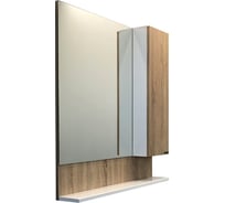 Зеркало-шкаф Comforty "Рига-80" дуб сонома 00004139024