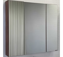 Зеркало-шкаф Comforty "Соло-90" дуб тёмно-коричневый 00-00010980