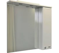 Зеркало-шкаф Comforty "Сочи-85" белый глянец 00003132119