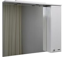 Зеркало-шкаф Comforty "Сочи-100" белый глянец 00003132226
