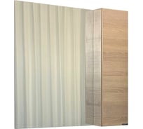 Зеркало-шкаф Comforty "Тромсе-80" дуб сонома 00004142222