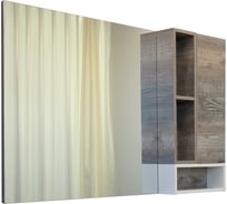 Зеркало-шкаф Comforty "Турин-120" дуб бежевый 00004137136