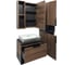 Зеркало-шкаф Comforty "Штутгарт-60" дуб тёмно-коричневый 00004151036 5