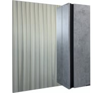 Зеркало-шкаф Comforty "Эдинбург-75" бетон светлый 00004149063