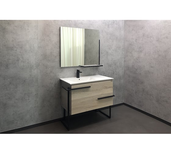 Зеркало Comforty "Дюссельдорф-90" дуб дымчатый 00004147992