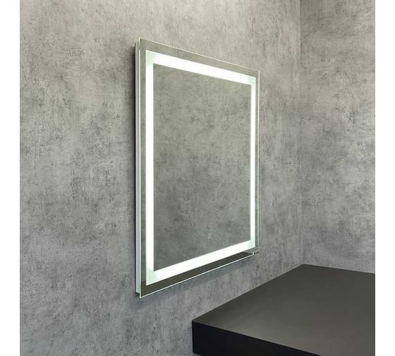 Зеркало Comforty "Квадрат-90" LED-подсветка, бесконтактный сенсор 00-00005264