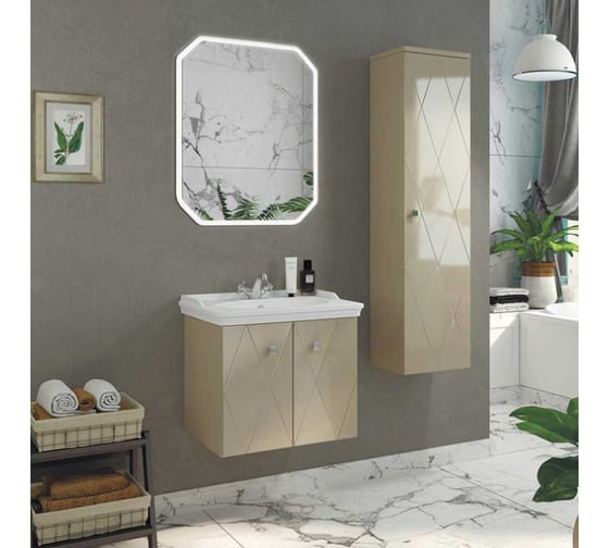 Зеркало Comforty "Колеус-65" LED-подсветка, бесконтактный сенсор 00-00005259