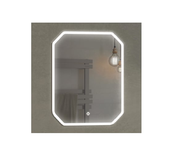 Зеркало Comforty "Колеус-65" LED-подсветка, сенсор 00-00001283