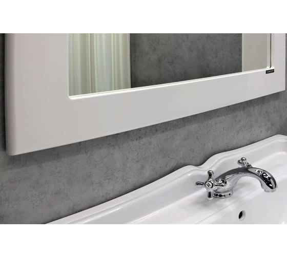 Зеркало Comforty "Монако-80" белый глянец 00003129893