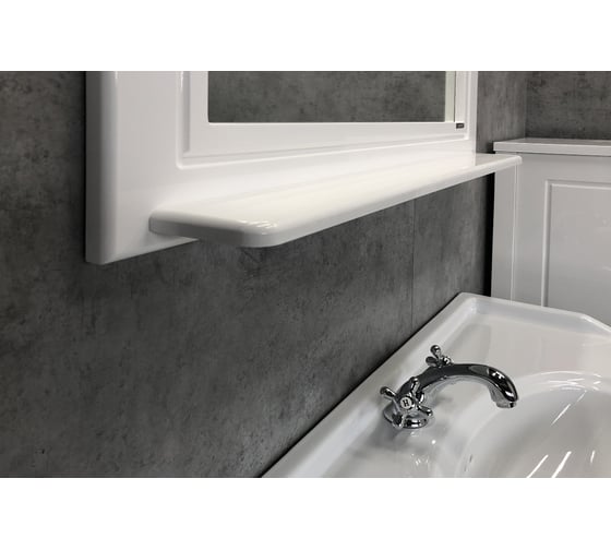 Зеркало Comforty "Павия-100" белый глянец 00004147986
