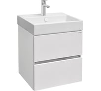 Тумба для раковины 50 см Jacob Delafon EB1378-J5 TOLBIAC цвет блестящий белый 00000128274