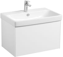 Тумба AQUATON Асти 70 белый матовый/белый глянец (БЕЗ УМЫВАЛЬНИКА Адриана-70) 00084843