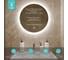 Зеркало SILVER MIRRORS Savanna-Lite LE D500 мм, открытая подсветка, сенсорный выключатель LED-00002600 4