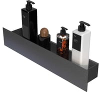 Полка Граф Держалкин Skyline mono 50x9.2x9, черная Fl-sky-m50-ч