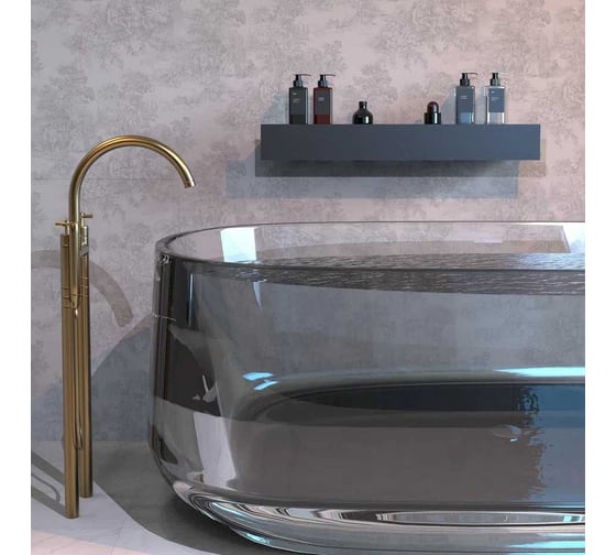 Полка Граф Держалкин Skyline mono 70x9.2x9, черная Fl-sky-m70-ч