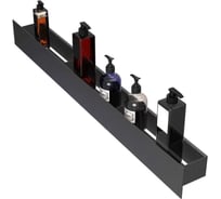 Полка Граф Держалкин Skyline mono 90x9.2x9, черная Fl-sky-m90-ч