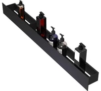 Полка Граф Держалкин Skyline mono 100x9.2x9, черная Fl-sky-m100-ч