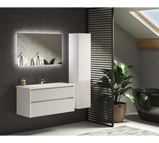 Тумба SanVit Рольф 2 -120 белый глянец krolf2120