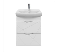 Подвесная тумба Sanstar линни 55 без раковины, для ванной комнаты, белая 401.1-1.4.1 401.1-1.4.1