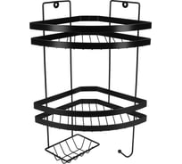Угловая полка для ванной Rosenberg 2 яруса RUS-385329