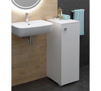 Пенал SANTREK "Виола" 1 дверь, белый, правый, 300x836x350 316046