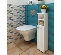 Туалетный шкаф SANTREK "Гранд" 2 ниши белый правый 200x950x190 316070