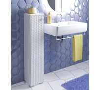 Туалетный шкаф SANTREK "Соната" белый, левый, 200x950x190 316071