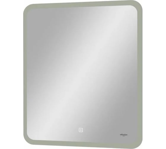Зеркало Reflection blink с led подсветкой и сенсорным выключателем 600x600мм RF6040BK
