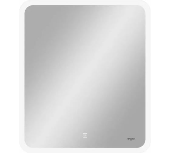 Зеркало Reflection blink с led подсветкой и сенсорным выключателем 600x600мм RF6040BK