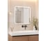 Зеркало Reflection blink с led подсветкой и сенсорным выключателем 600x600мм RF6040BK 6