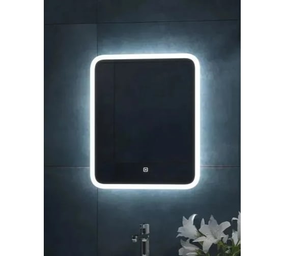 Зеркало Reflection Blink с led подсветкой и сенсорным выключателем 600x800мм RF6041BK