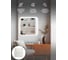 Зеркало Reflection Magic с led подсветкой и сенсорным выключателем 700x700мм RF5938CD 6