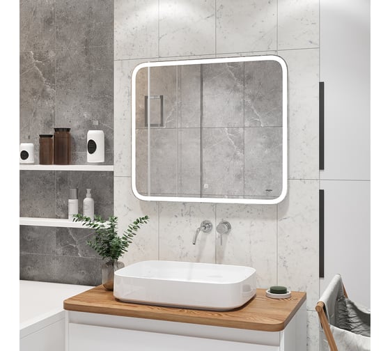 Зеркало Reflection Magic с led подсветкой и сенсорным выключателем 800x700мм RF5939CD