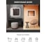 Зеркало Reflection Magic с led подсветкой и сенсорным выключателем 800x700мм RF5939CD 5
