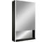 Зеркало - шкаф Reflection Box black led 500x800 RF2419BL 1