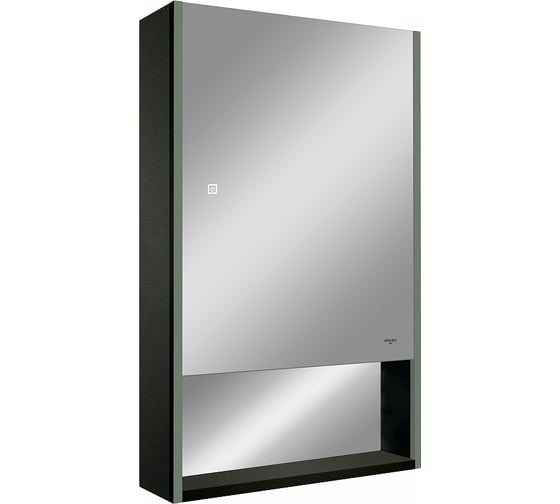 Зеркало - шкаф Reflection Box black led 600x800 RF2421BL