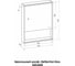 Зеркало Reflection-шкаф Box white led 600x800 RF2422WH 8