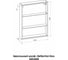 Зеркало Reflection-шкаф Box white led 600x800 RF2422WH 9
